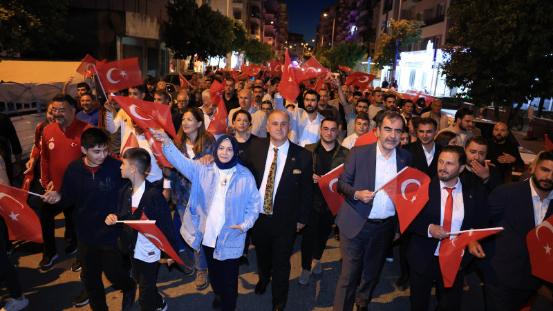 İncirliova'da 19 Mayıs Coşkusu Sokaklara Taştı.