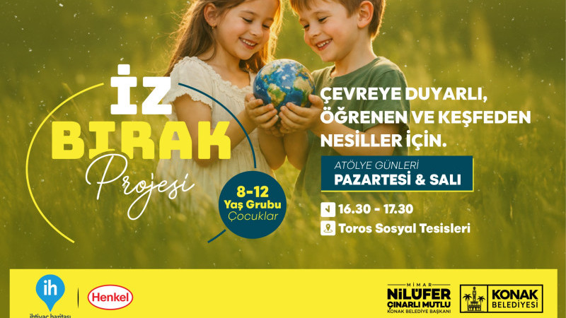 Konaklı çocuklar doğayla buluşuyor