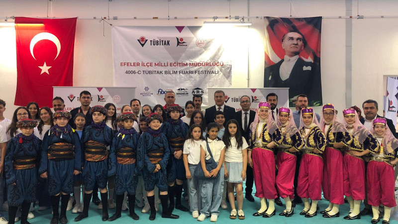 Efeler’de TÜBİTAK 4006-C Bilim Fuarı Festivali Coşkuyla Gerçekleştirildi