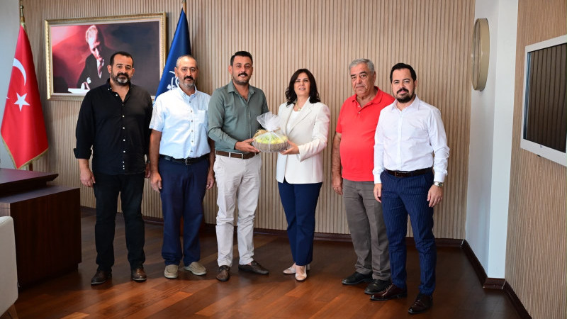 Germencik Ziraat Odası Heyeti Çerçioğlu’nu Ziyaret Etti