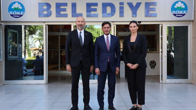 Başkan Yazıcıoğlu ile Başkan Arıkan Söke’de Buluştu